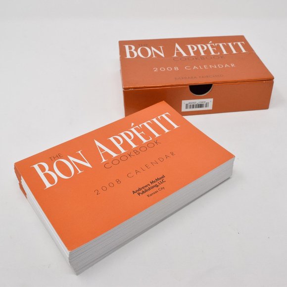 Bon Appetit 2008 Cookbook Calendar Recipe Cards - Picture 5 of 13